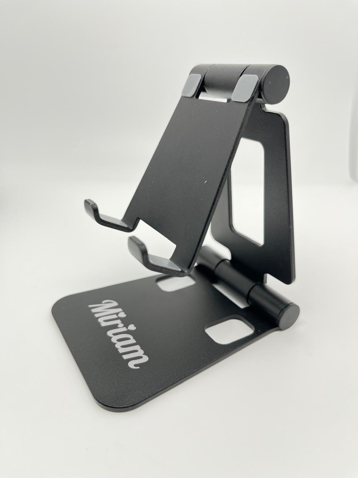 Fordable Desk Portable Aluminum Phone Stand, You can Personalize