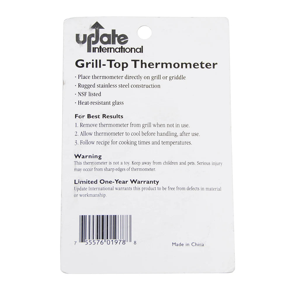 UP-DATE Grill Surface Thermometer w/ Stainless Casing, 2 1/5" THGT-20