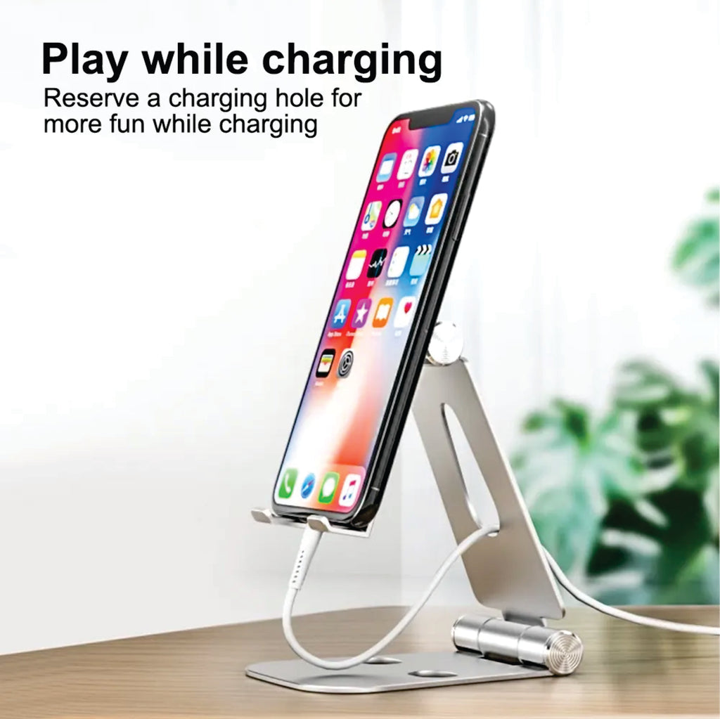 Puerto Rico Souvenirs Phone Stand Folding Dual Axis Aluminum Alloy Stand color Black