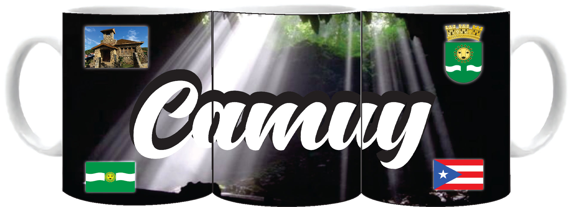 Puerto Rico and 78 Towns Mugs 11oz.