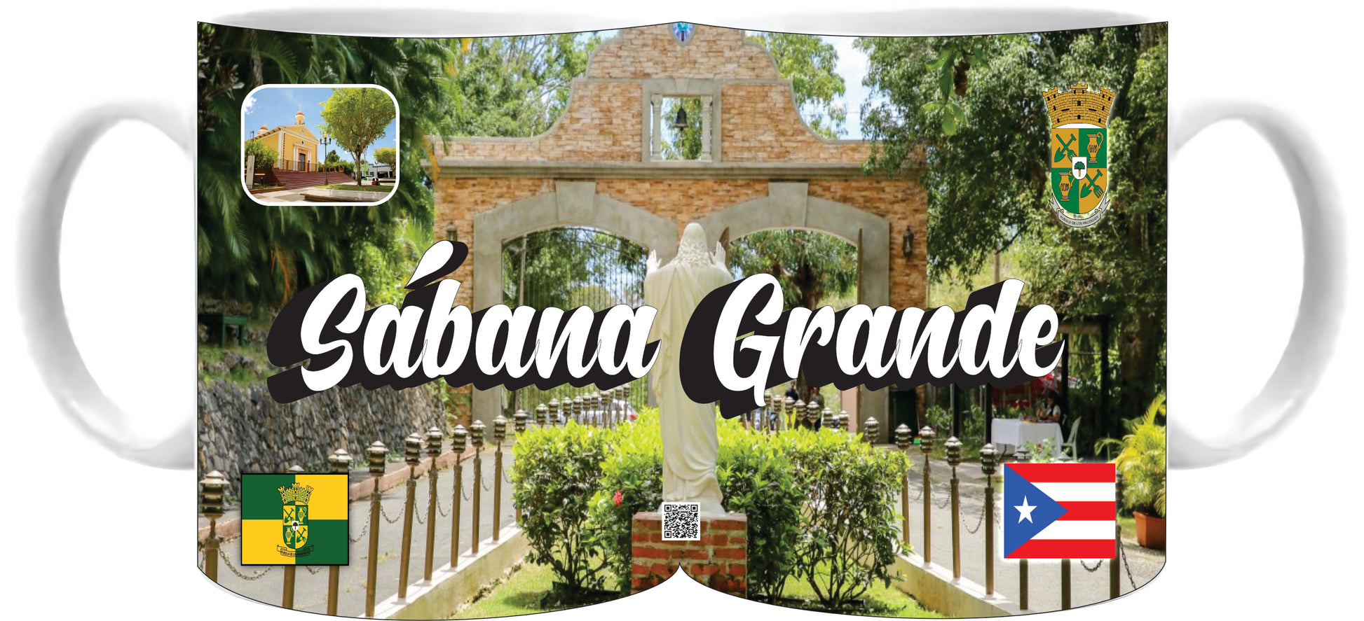 SABANA GRANDE Puerto Rico Souvenirs PRS Town Set