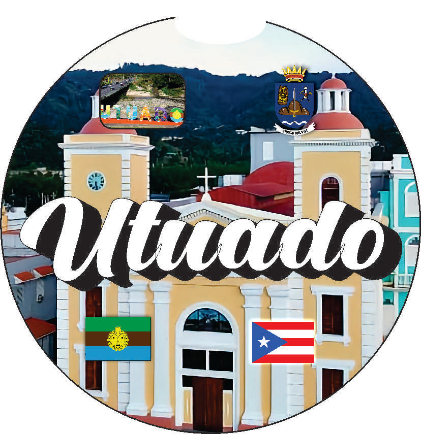 Puerto Rico and 78 Towns 2pc Car Coasters