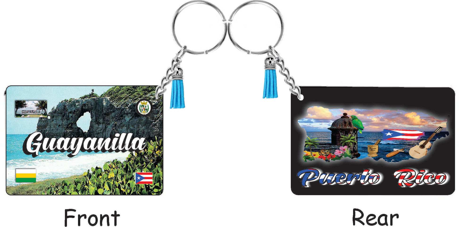 GUAYANILLA Puerto Rico Souvenirs PRS Town Set