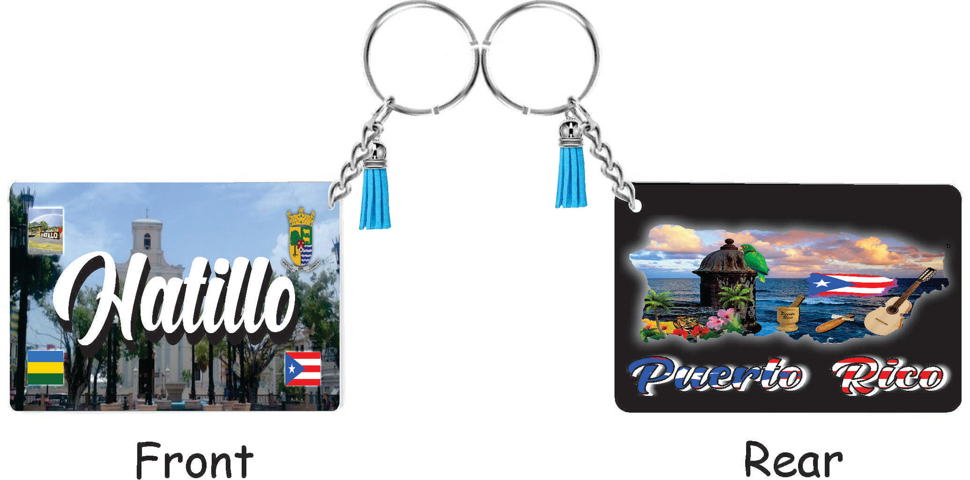 HATILLO Puerto Rico Souvenirs PRS Town Set