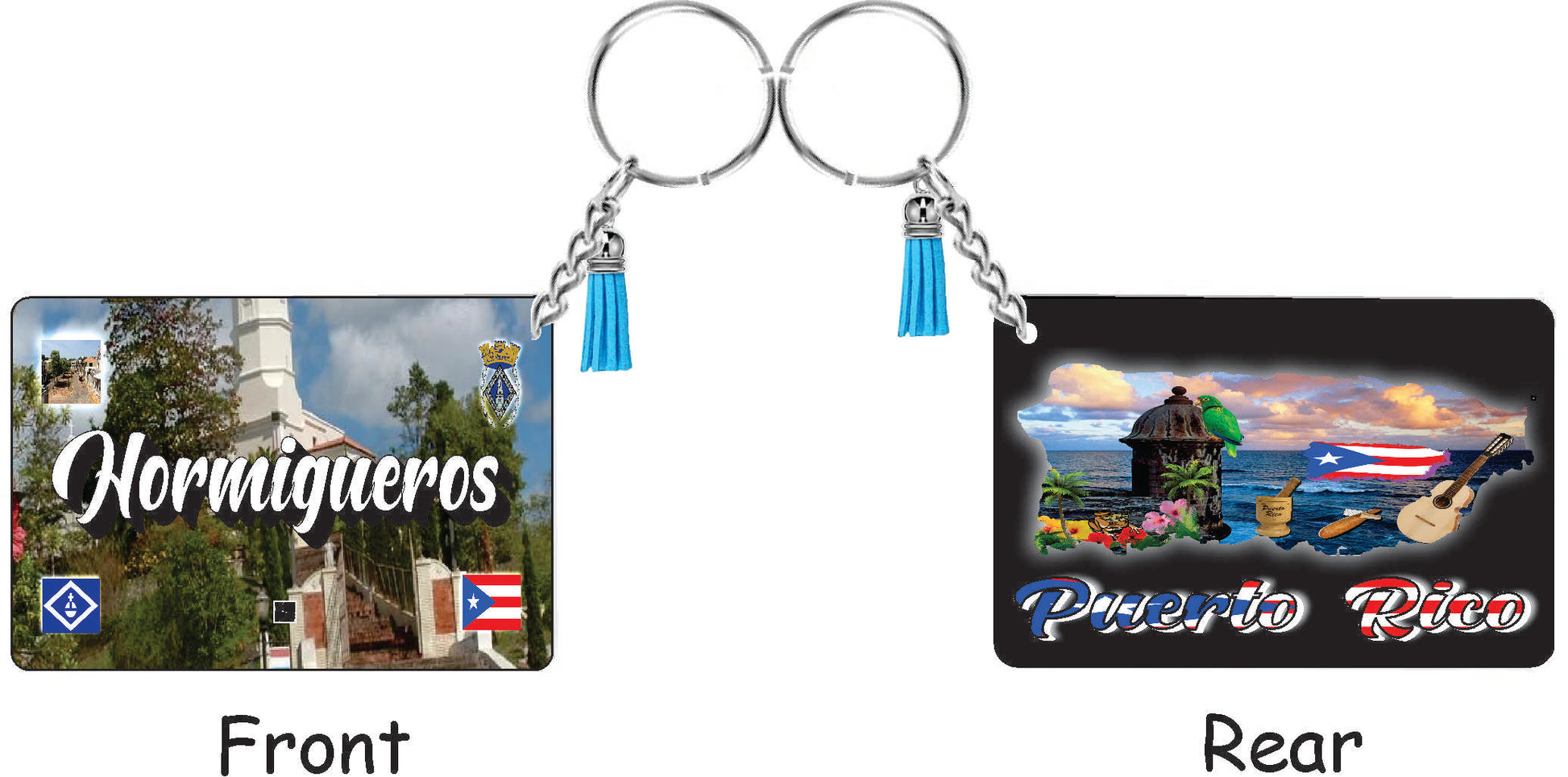 HORMIGUEROS Puerto Rico Souvenirs PRS Town Set
