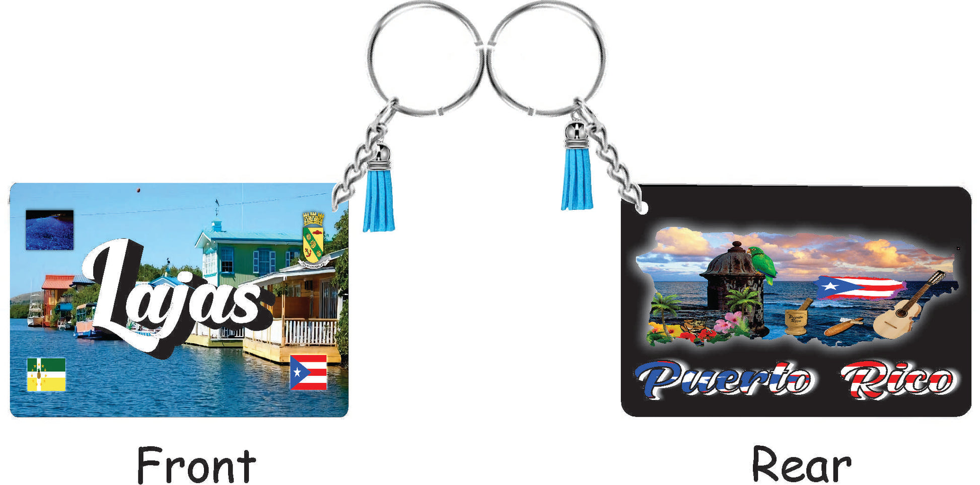 LAJAS Puerto Rico Souvenirs PRS Town Set