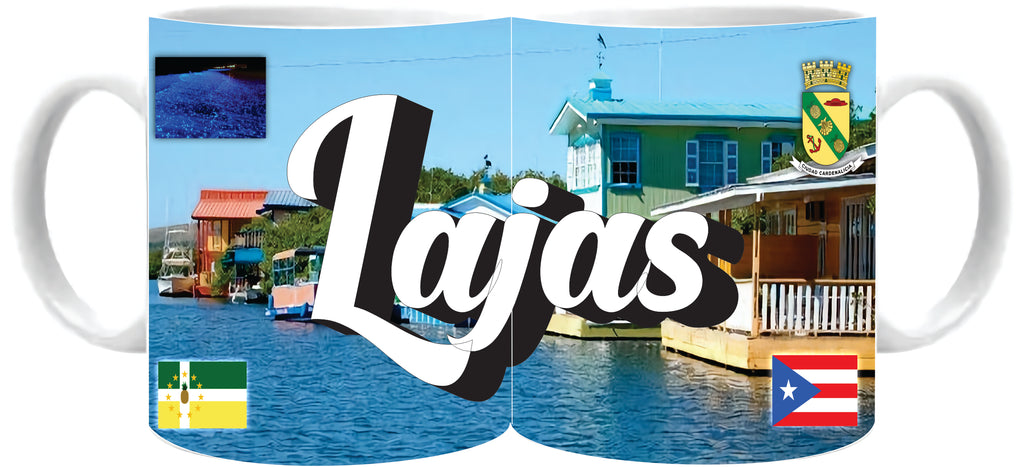 LAJAS Puerto Rico Souvenirs PRS Town Set