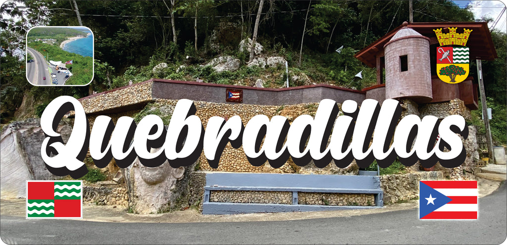 QUEBRADILLAS Puerto Rico Souvenirs PRS Town Set