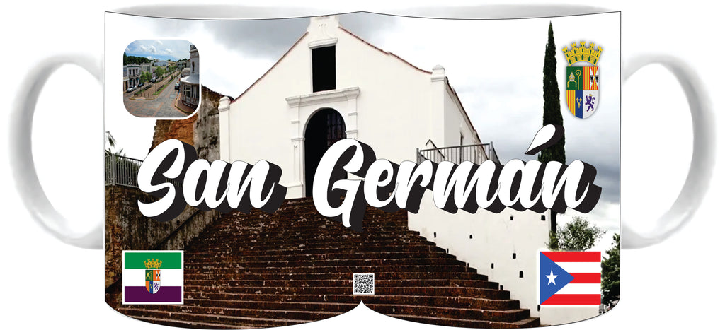 SAN GERMAN Puerto Rico Souvenirs PRS Town Set