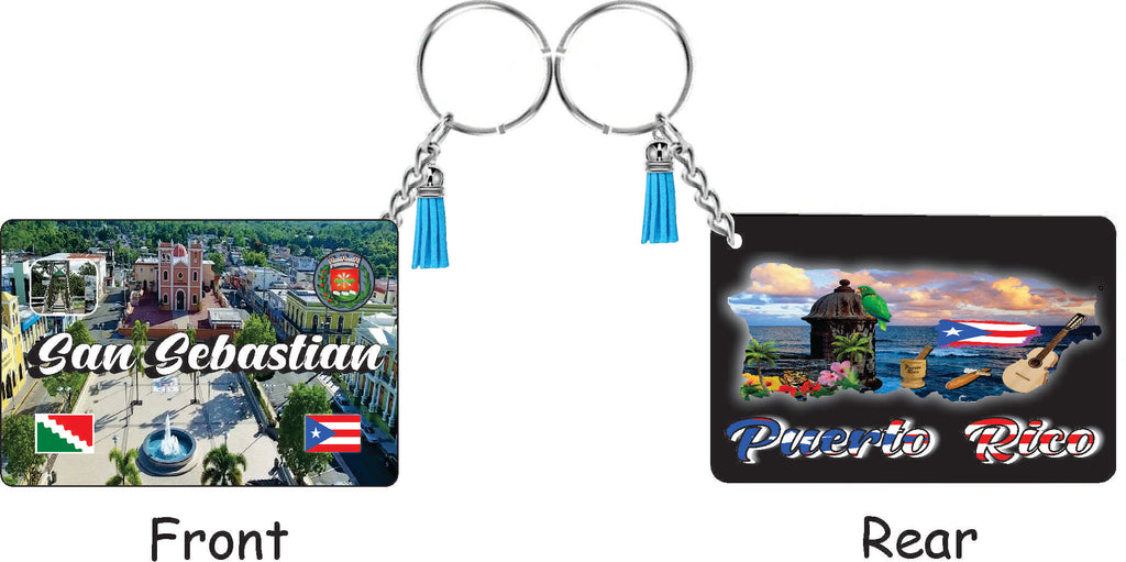 SAN SEBASTIAN Puerto Rico Souvenirs PRS Town Set