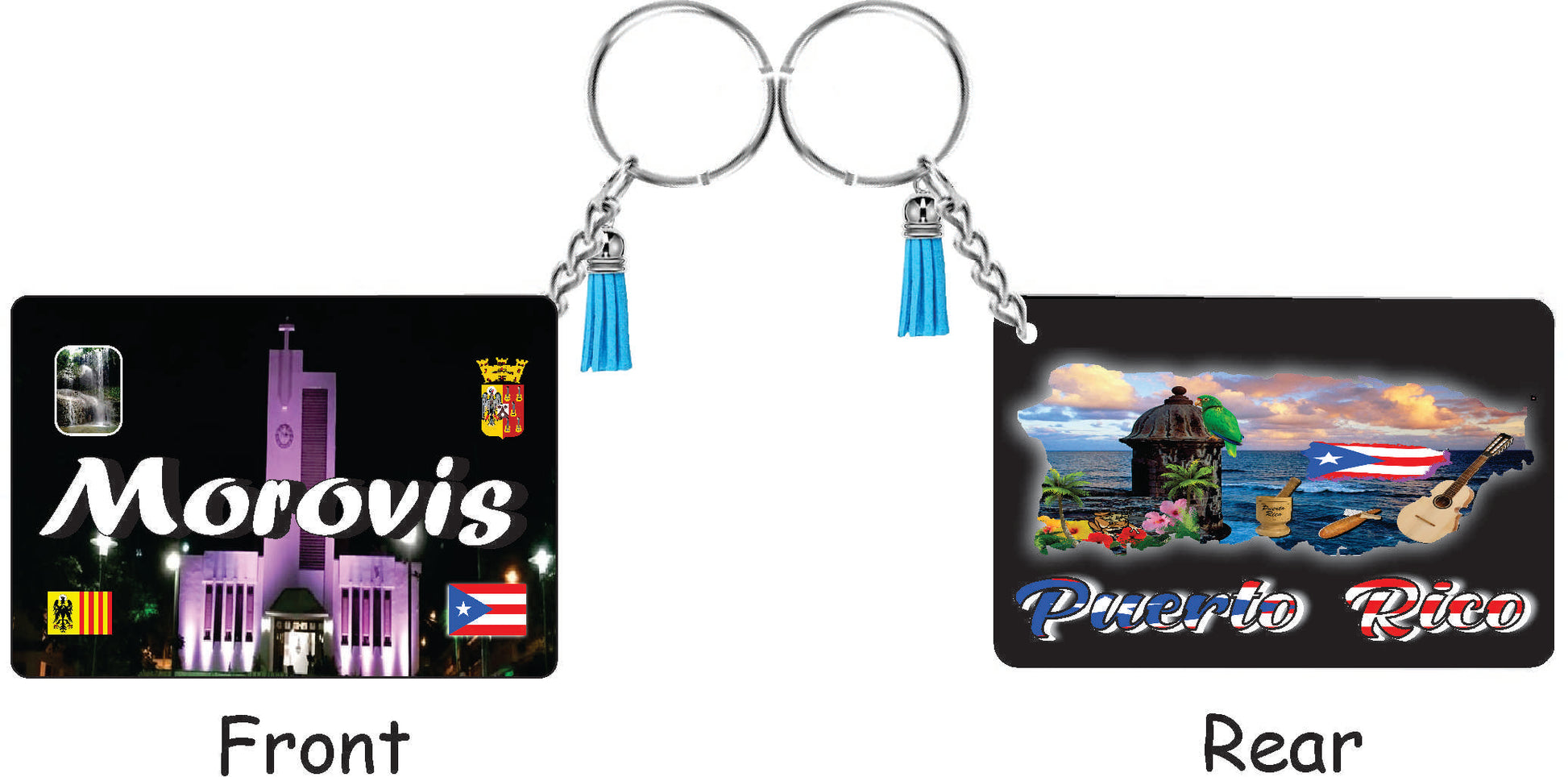 MOROVIS Puerto Rico Souvenirs PRS Town Set