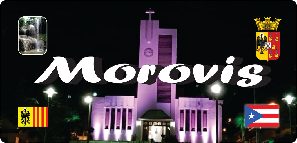 MOROVIS Puerto Rico Souvenirs PRS Town Set