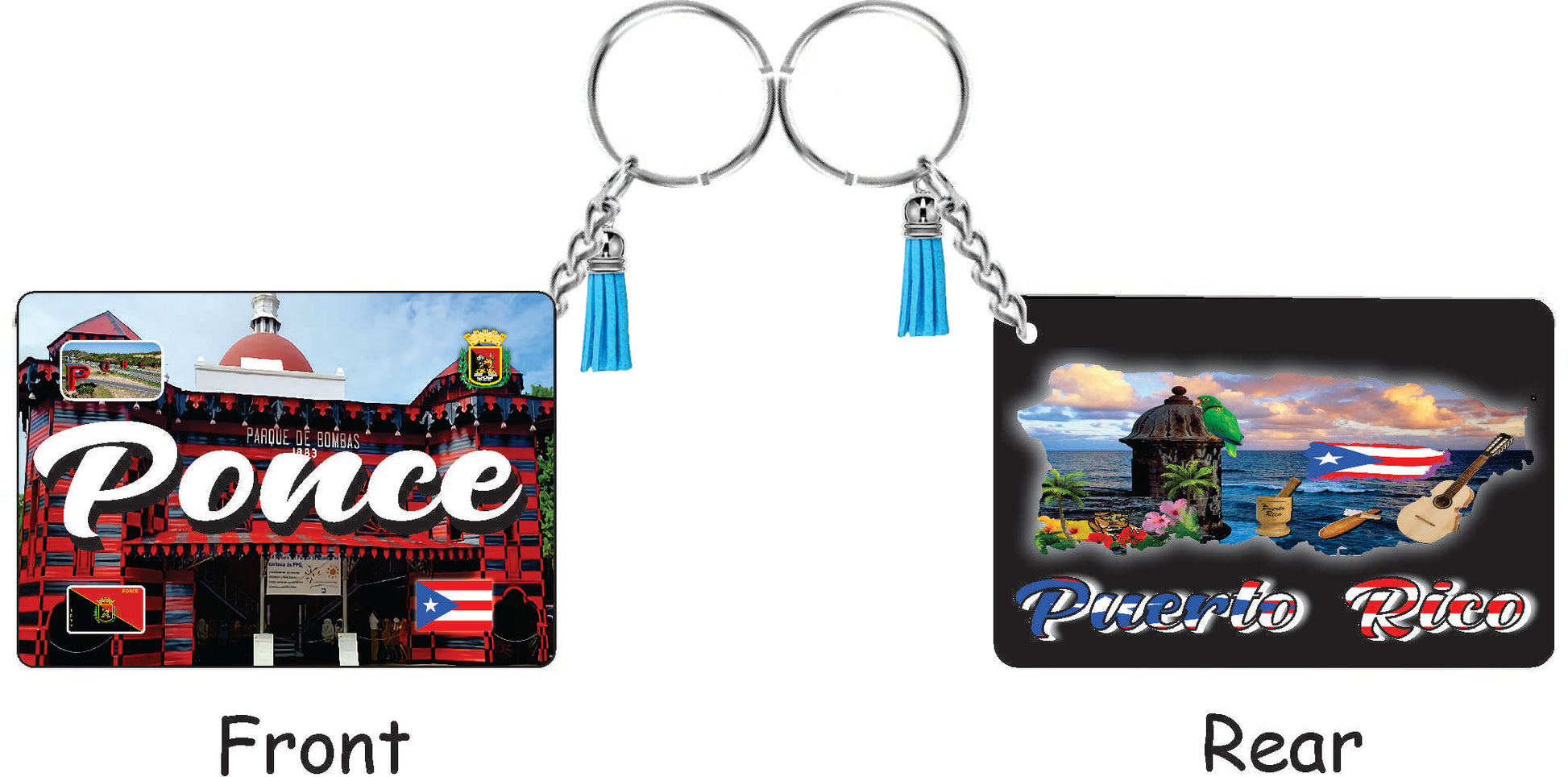 PONCE Puerto Rico Souvenirs PRS Town Set