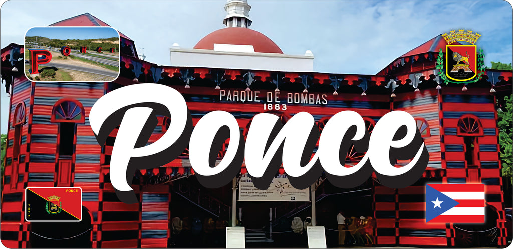 PONCE Puerto Rico Souvenirs PRS Town Set