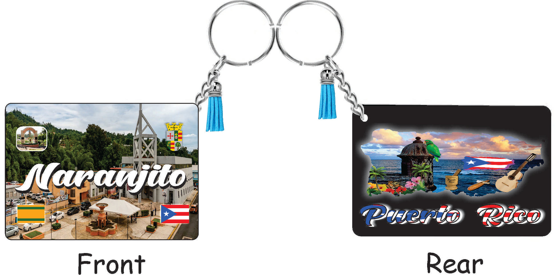 NARANJITO Puerto Rico Souvenirs PRS Town Set