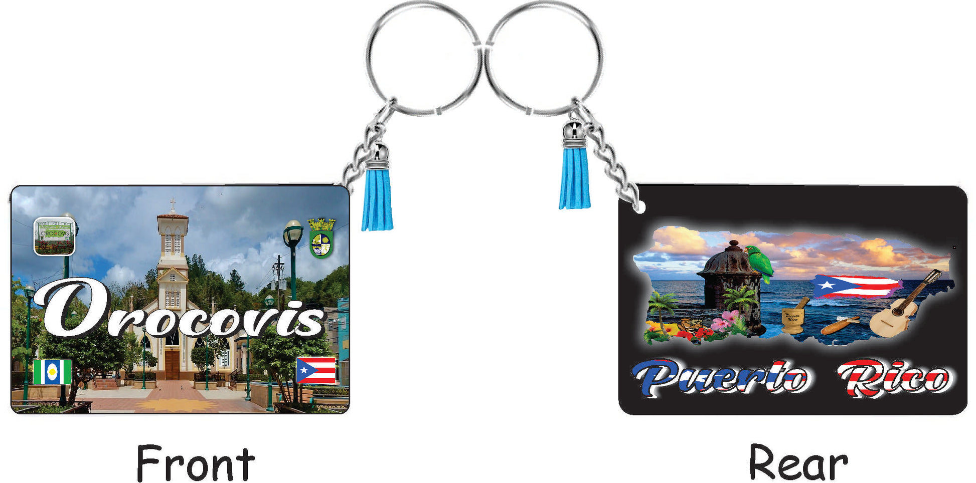 OROCOVIS Puerto Rico Souvenirs PRS Town Set