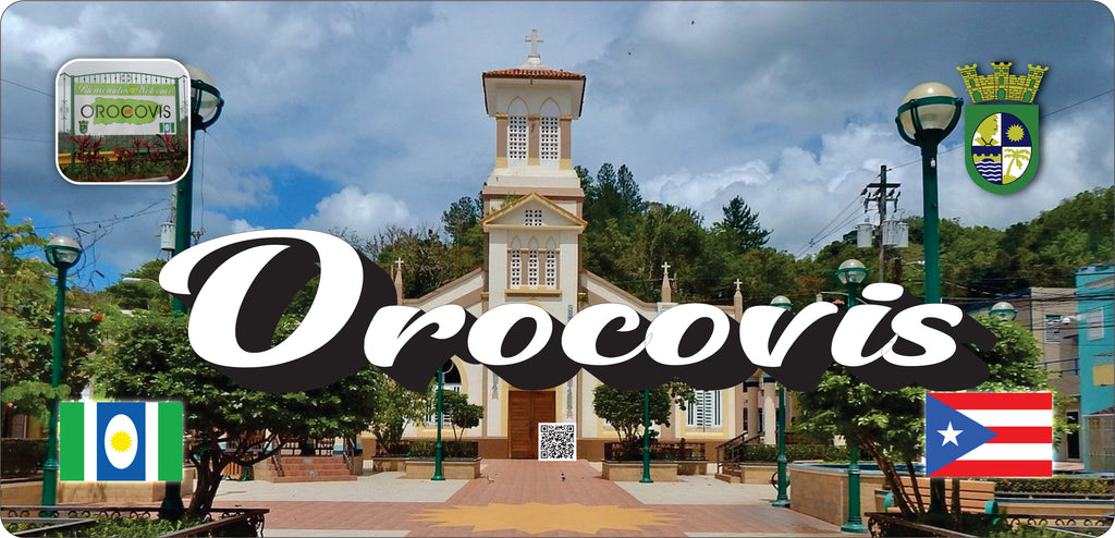 OROCOVIS Puerto Rico Souvenirs PRS Town Set