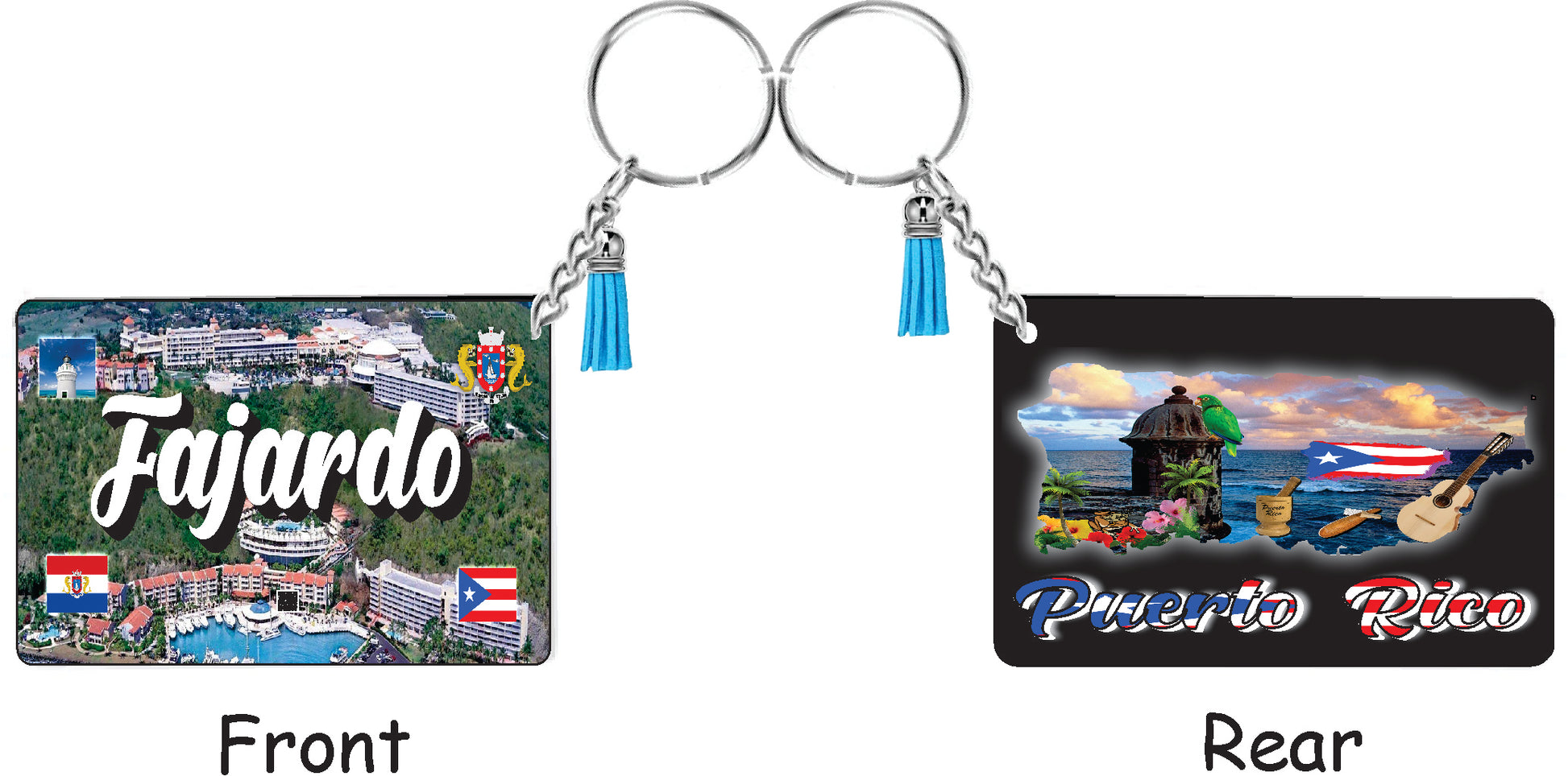 FAJARDO Puerto Rico Souvenirs PRS Town Set
