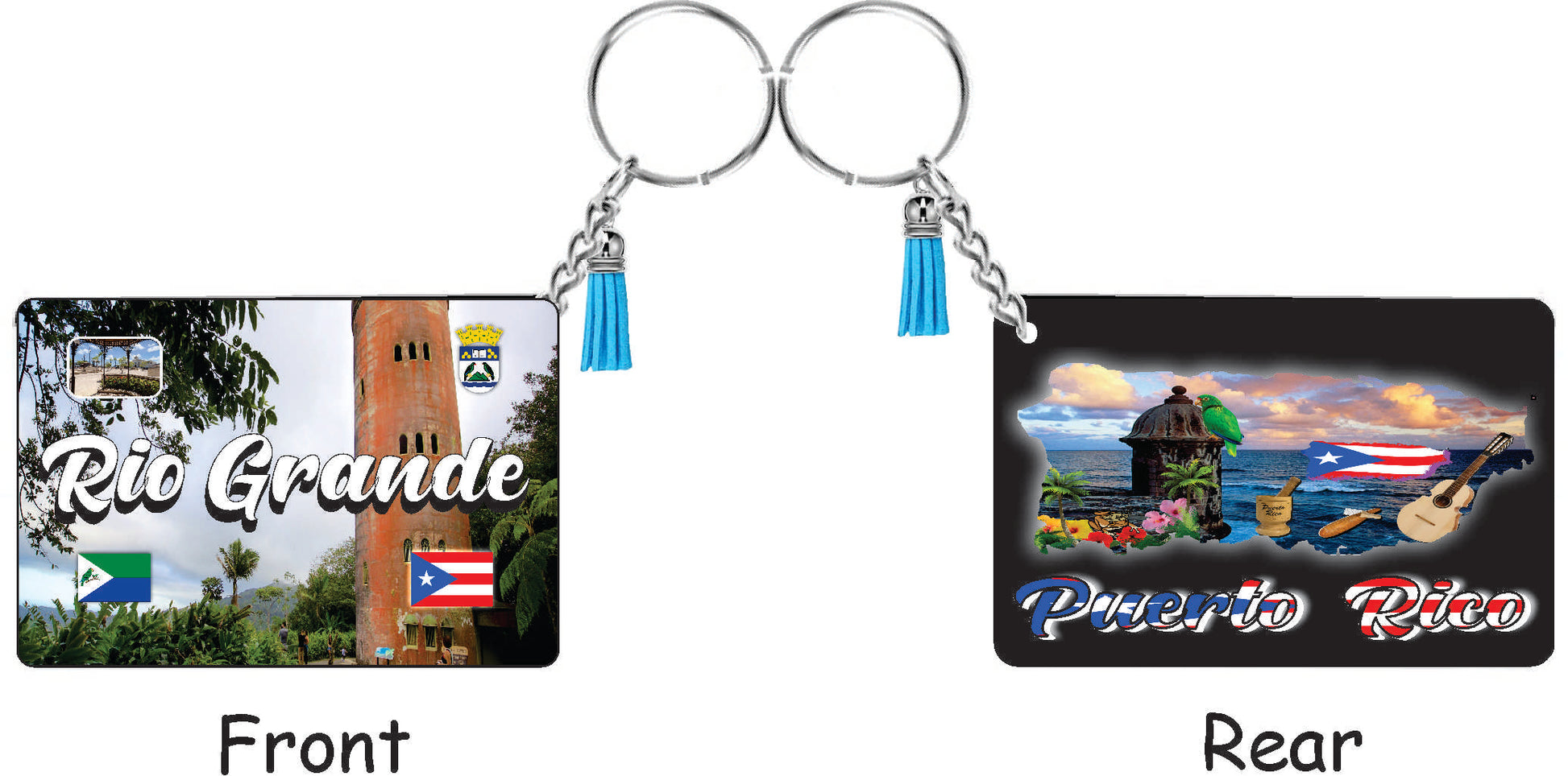 RIO GRANDE Puerto Rico Souvenirs PRS Town Set