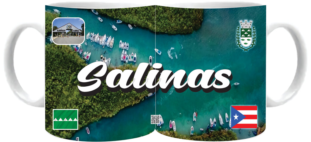 SALINAS Puerto Rico Souvenirs PRS Town Set