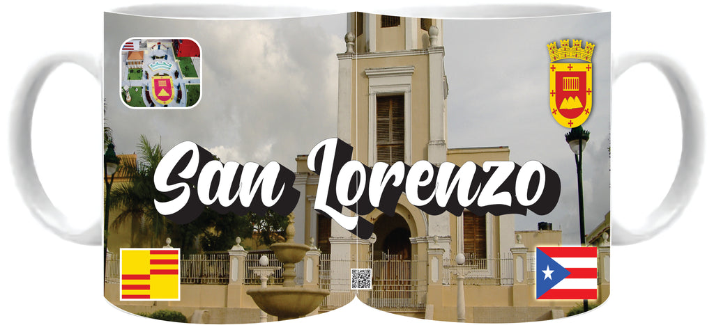 SAN LORENZO Puerto Rico Souvenirs PRS Town Set