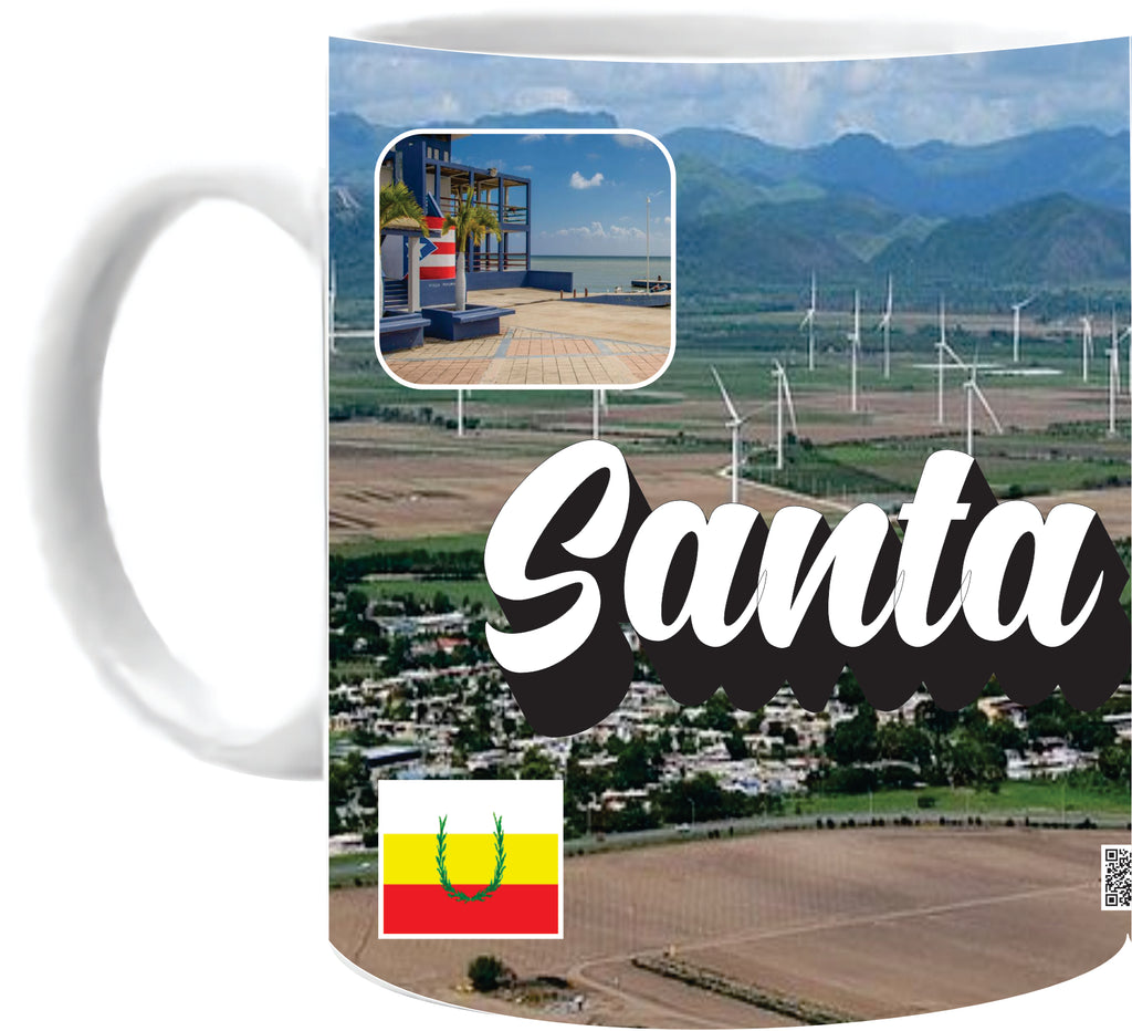 Santa Isabel Mug / Sign / Taza / Pueblos / 11 oz. / Coffee Cup/ Personalized