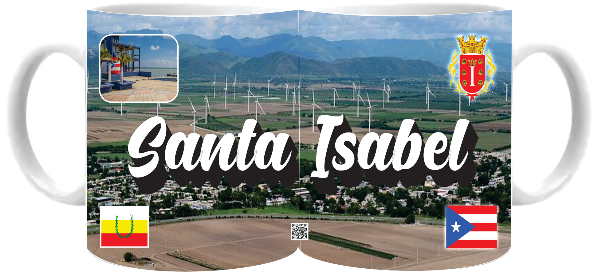 SANTA ISABEL Puerto Rico Souvenirs PRS Town Set