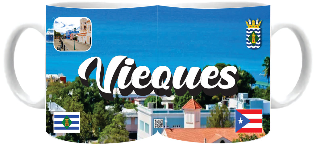 VIEQUES Puerto Rico Souvenirs PRS Town Set