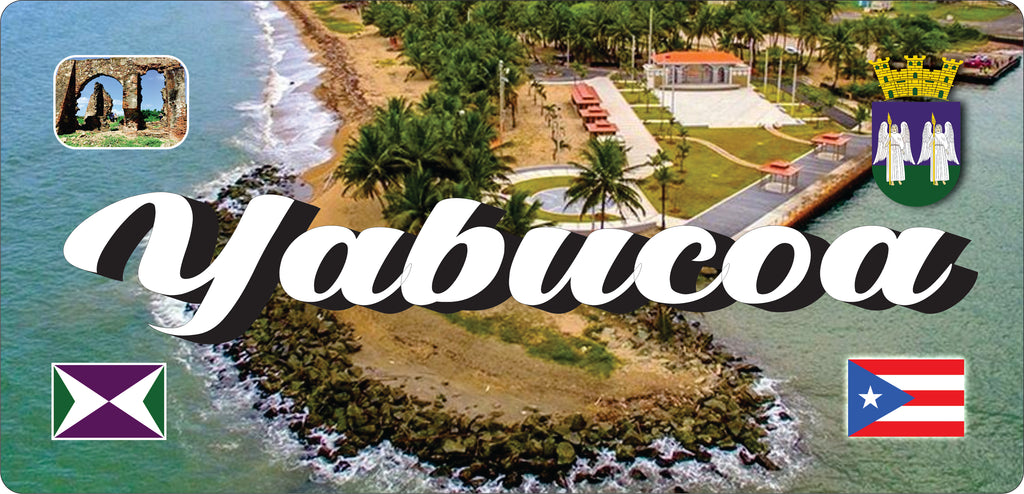 YABUCOA Puerto Rico Souvenirs PRS Town Set