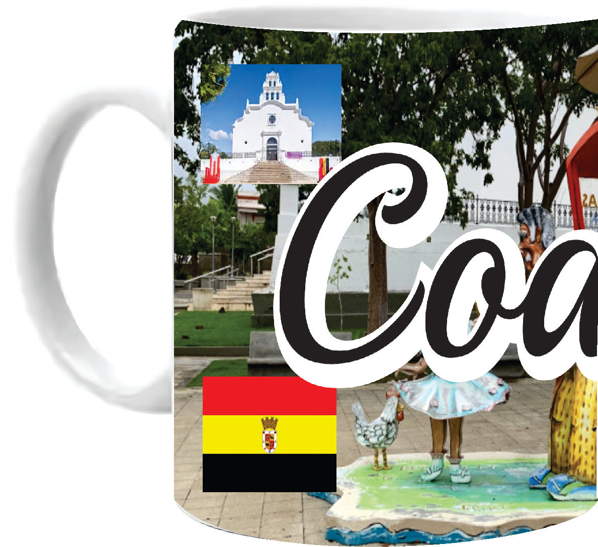 Puerto Rico and 78 Towns Tumbler 20oz Hot and Cold