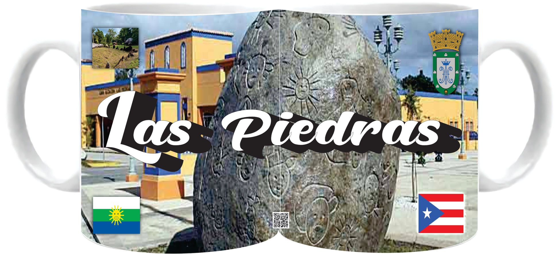 LAS PIEDRAS Puerto Rico Souvenirs PRS Town Set