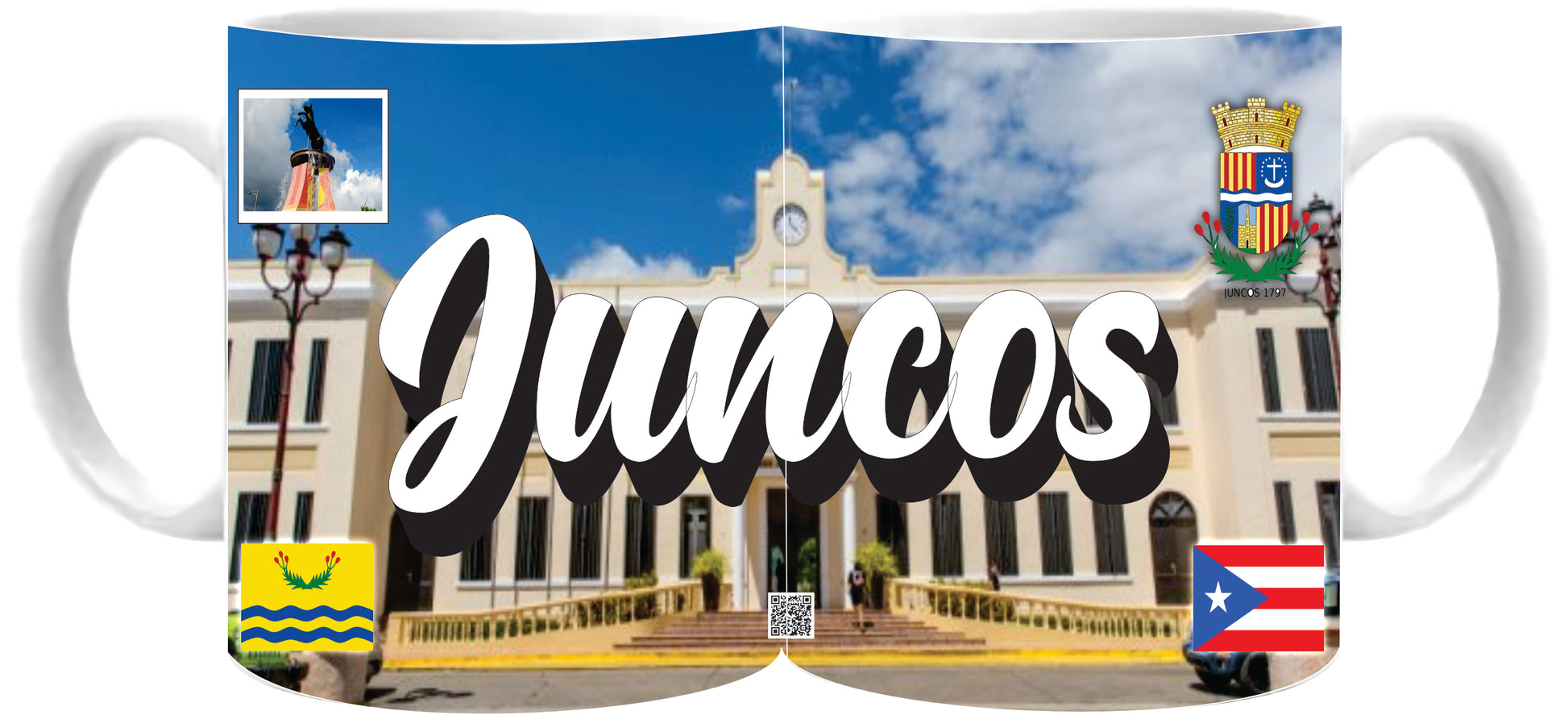 JUNCOS Puerto Rico Souvenirs PRS Town Set