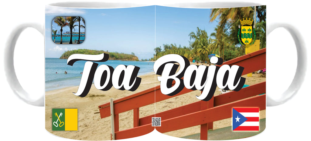 TOA BAJA Puerto Rico Souvenirs PRS Town Set