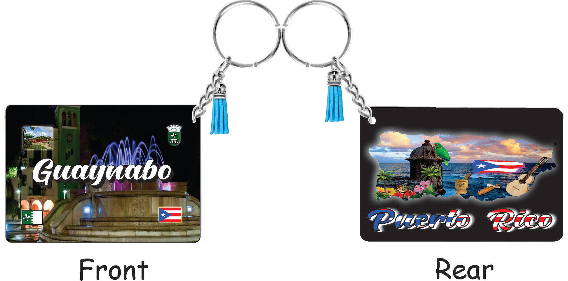 GUAYNABO Puerto Rico Souvenirs PRS Town Set