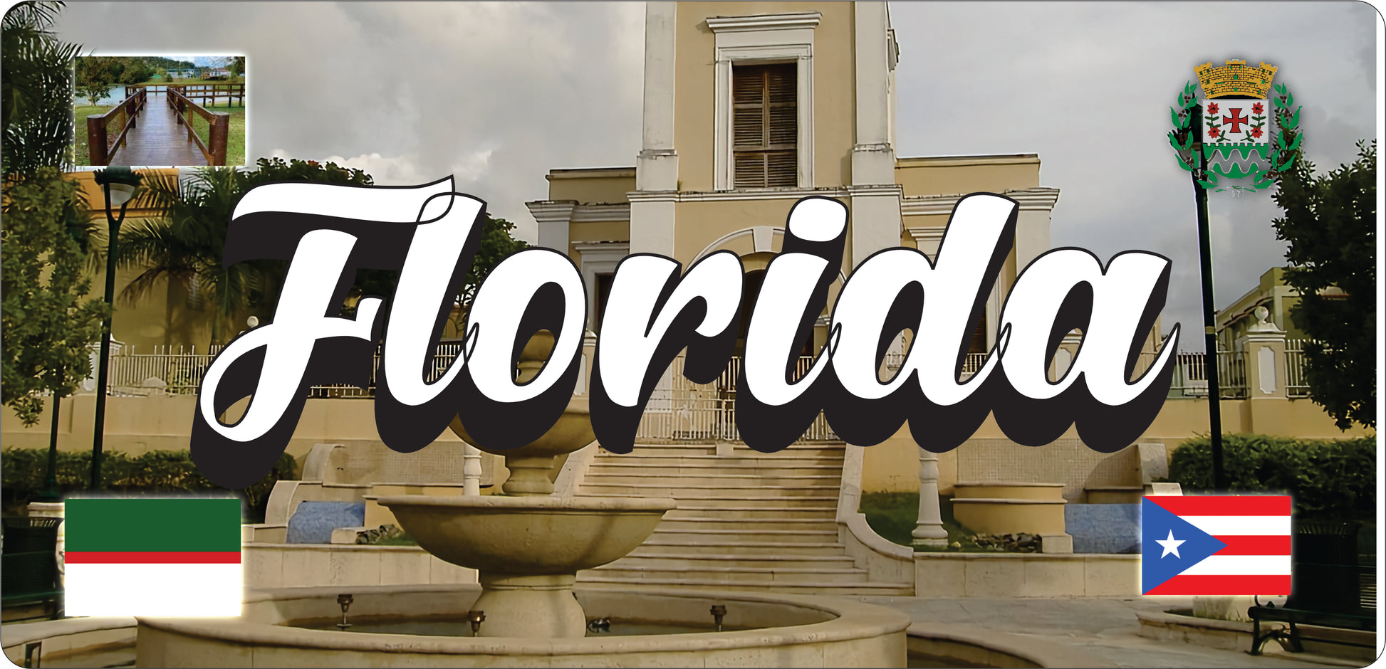 FLORIDA Puerto Rico Souvenirs PRS Town Set