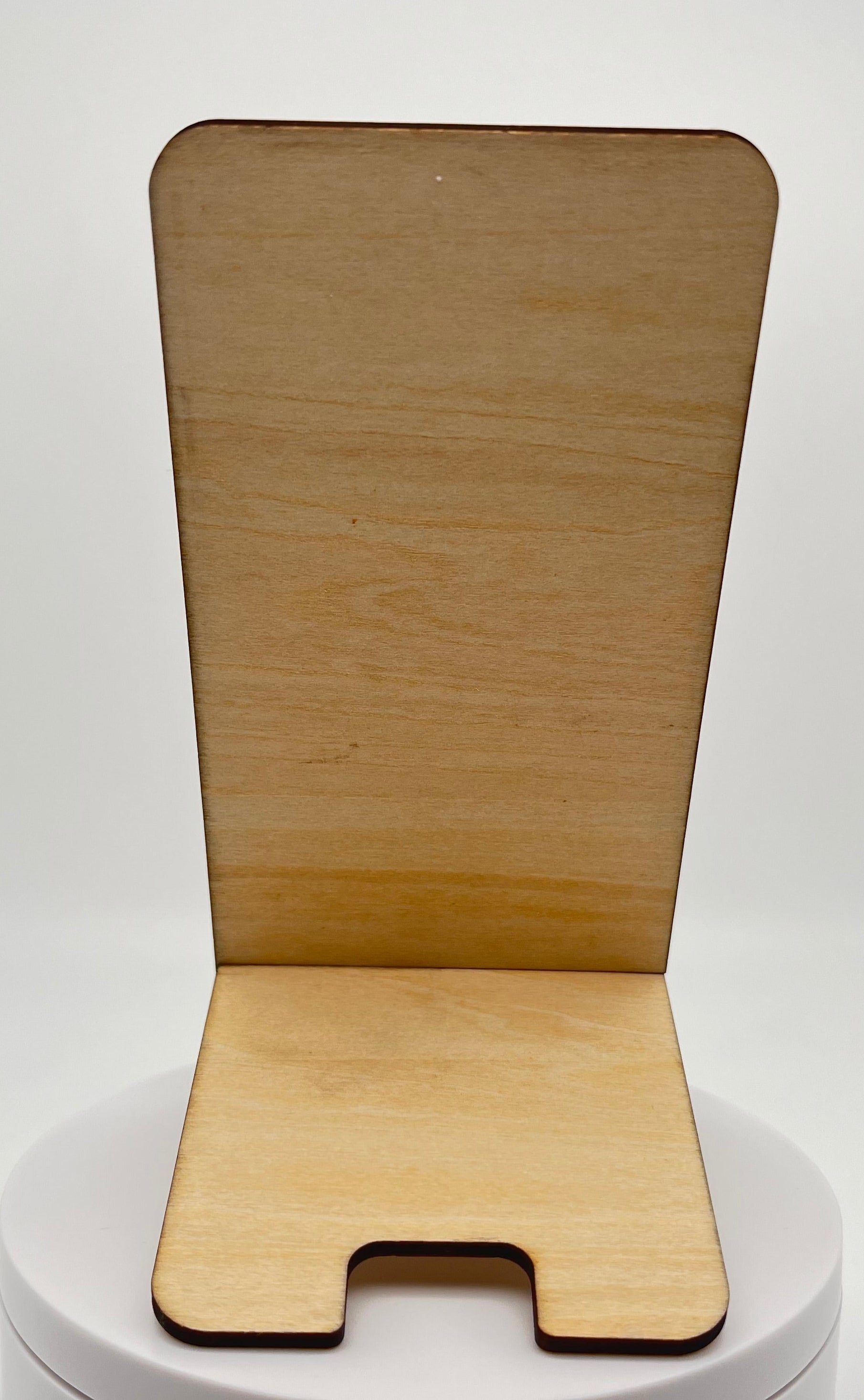 Phone Stand Wood Flag Slim