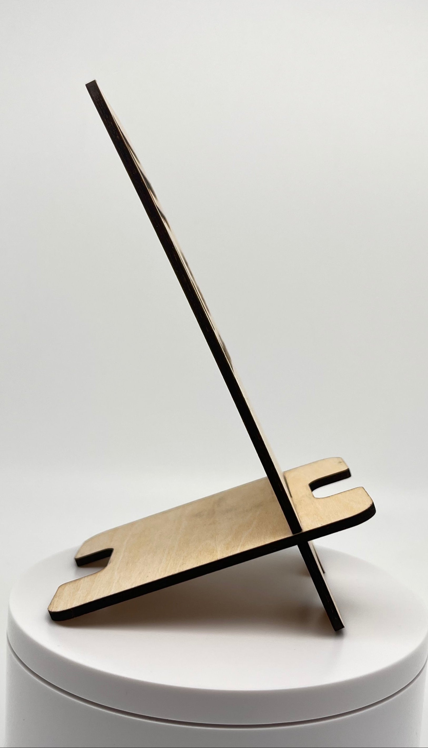Phone Stand Wood Flag Slim