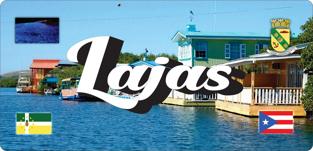 LAJAS Puerto Rico Souvenirs PRS Town Set