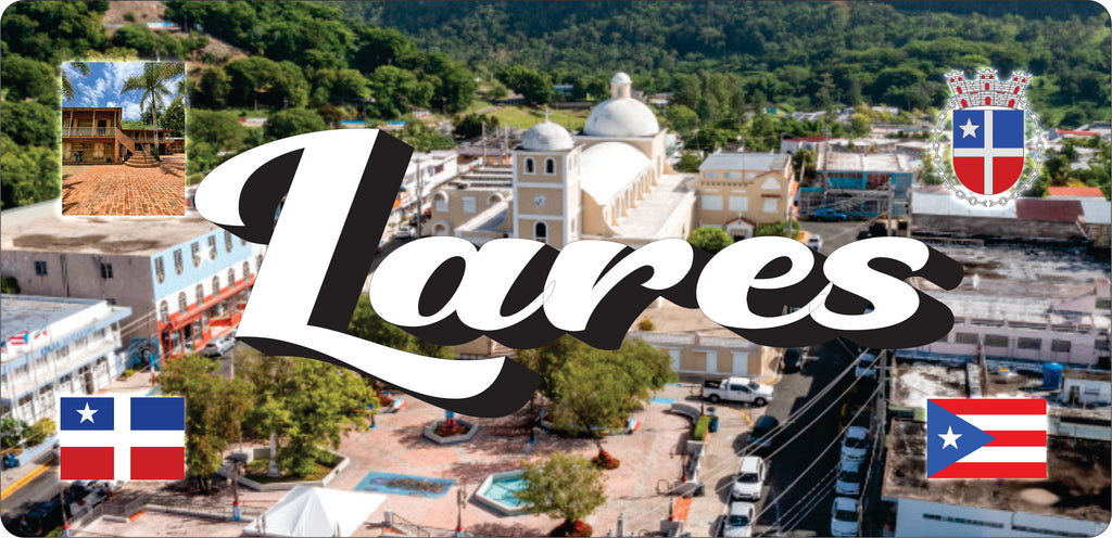 LARES Puerto Rico Souvenirs PRS Town Set