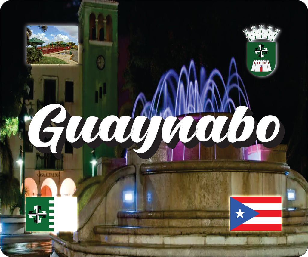 GUAYNABO Puerto Rico Souvenirs PRS Town Set