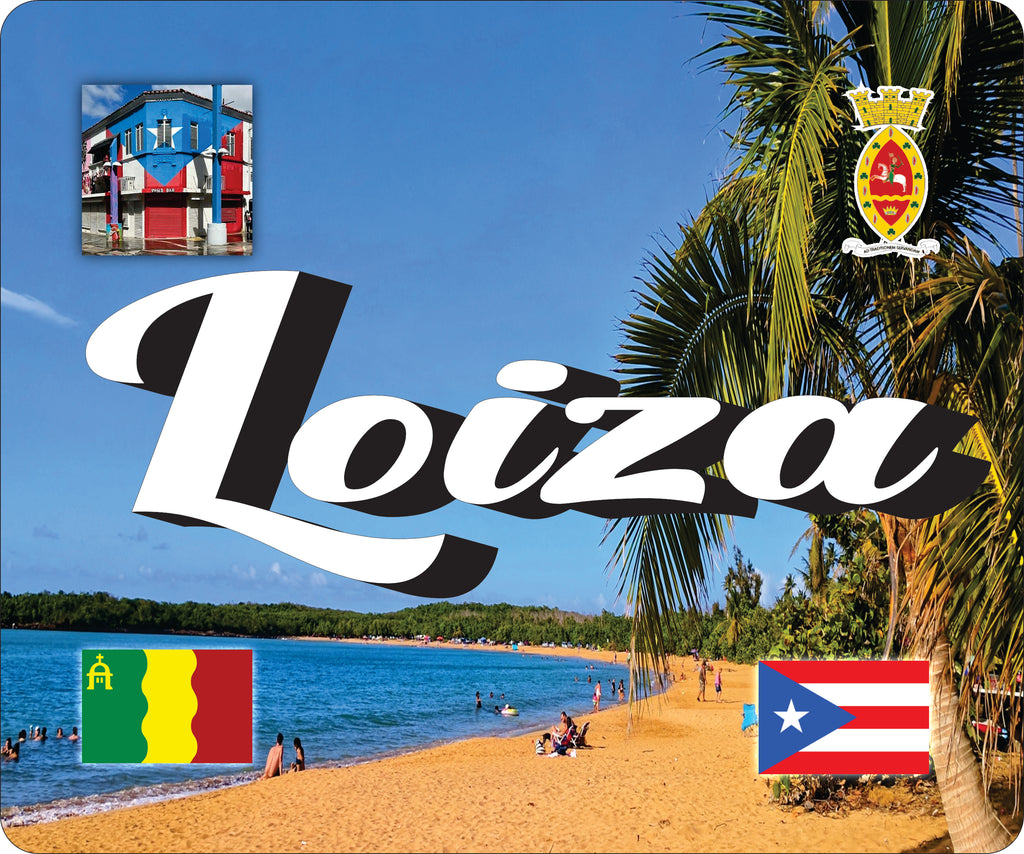LOIZA Puerto Rico Souvenirs PRS Town Set