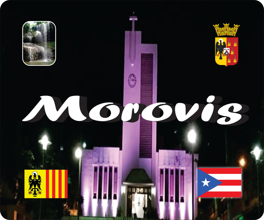 MOROVIS Puerto Rico Souvenirs PRS Town Set
