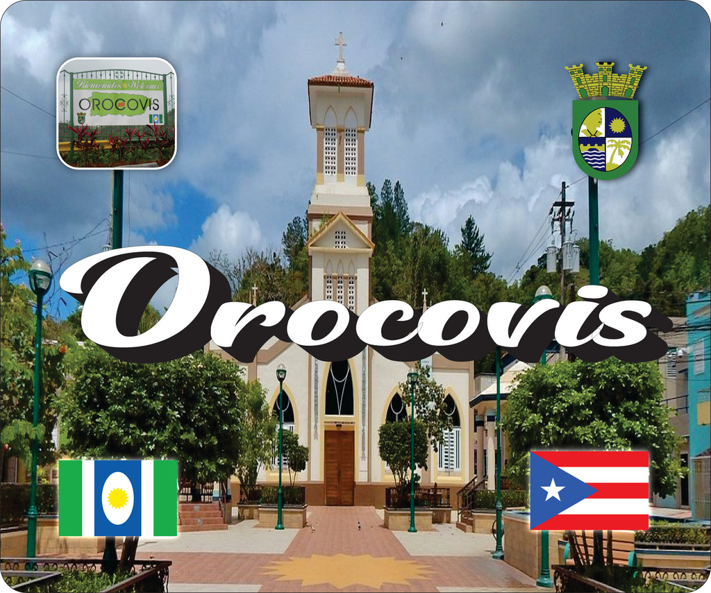 OROCOVIS Puerto Rico Souvenirs PRS Town Set