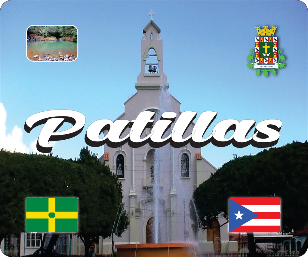 PATILLAS Puerto Rico Souvenirs PRS Town Set