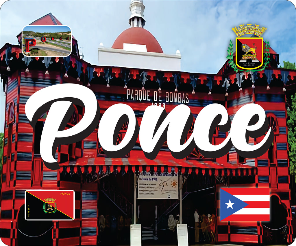 PONCE Puerto Rico Souvenirs PRS Town Set