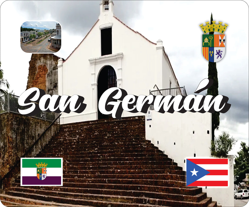 SAN GERMAN Puerto Rico Souvenirs PRS Town Set