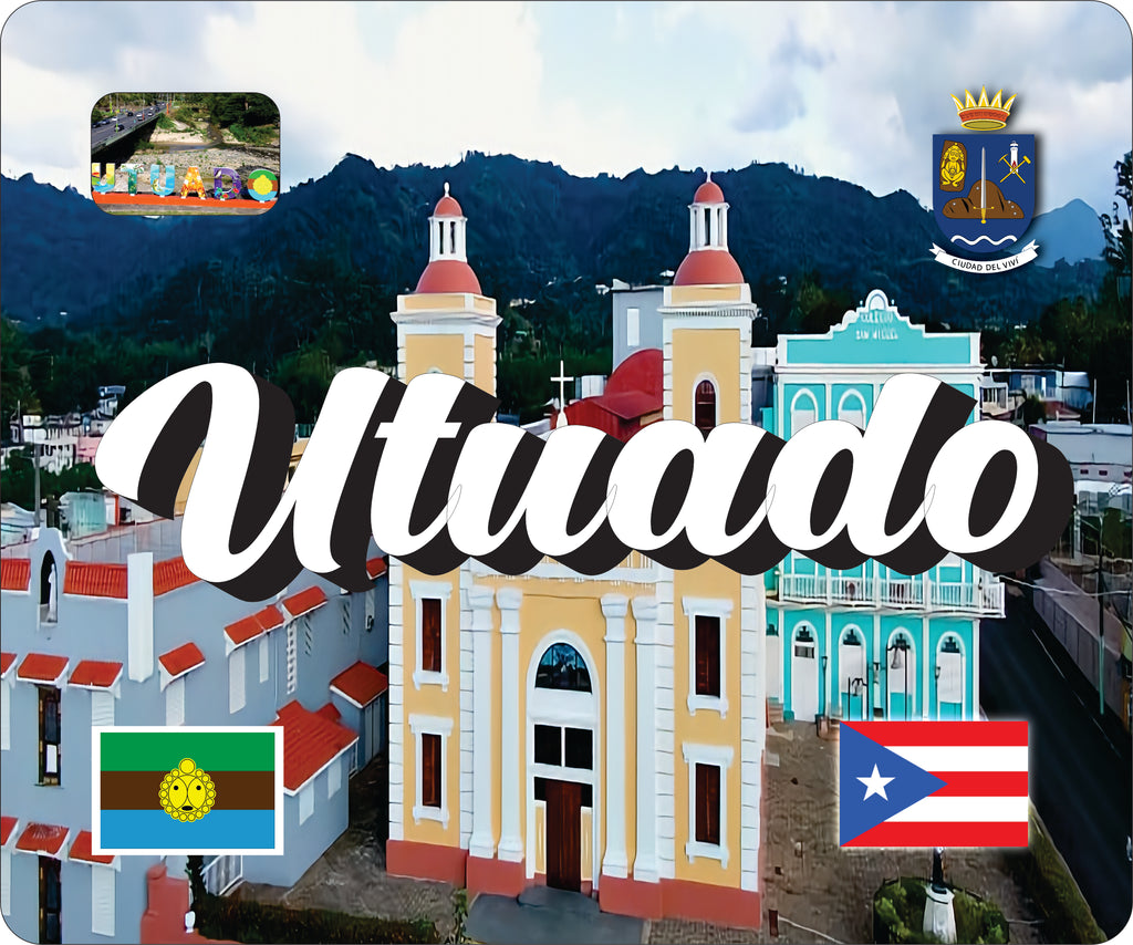 UTUADO Puerto Rico Souvenirs PRS Town Set