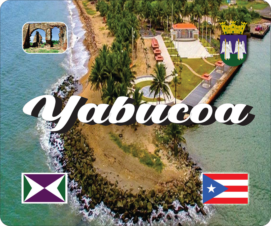 YABUCOA Puerto Rico Souvenirs PRS Town Set