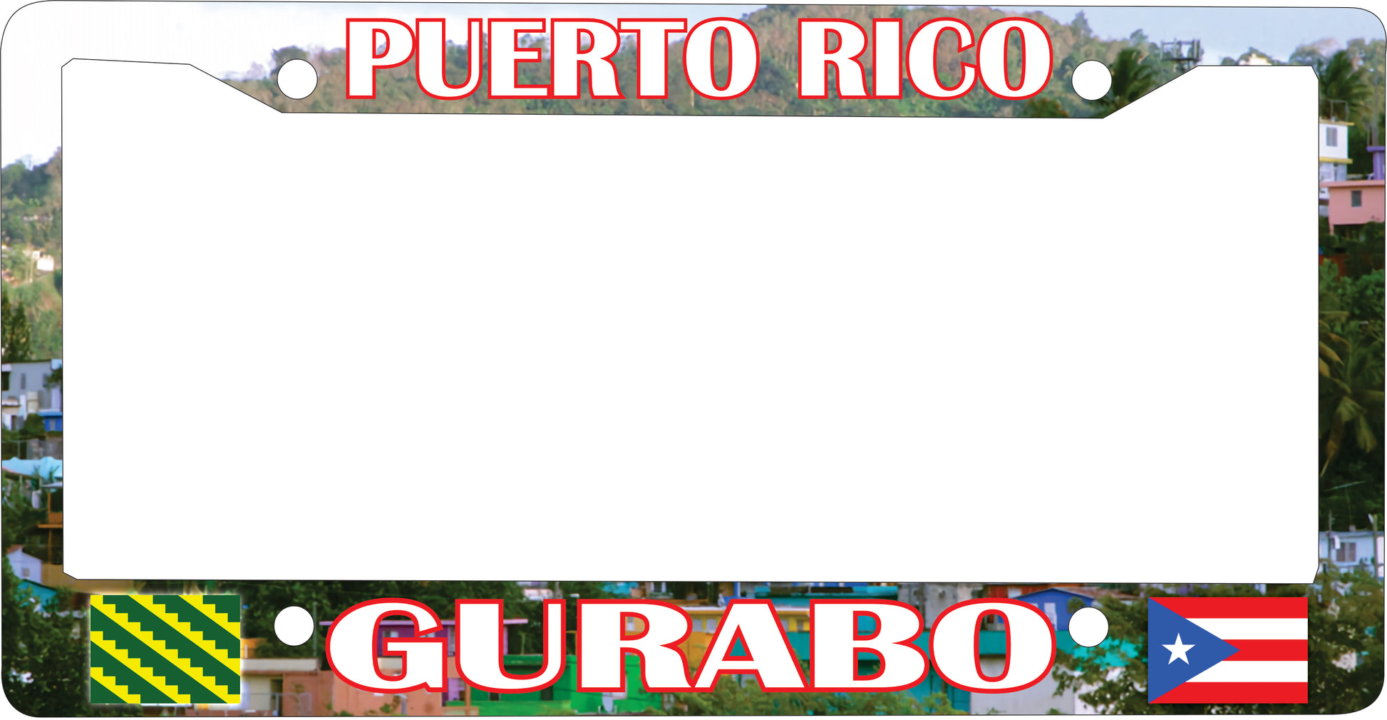 GURABO Puerto Rico Souvenirs PRS Town Set