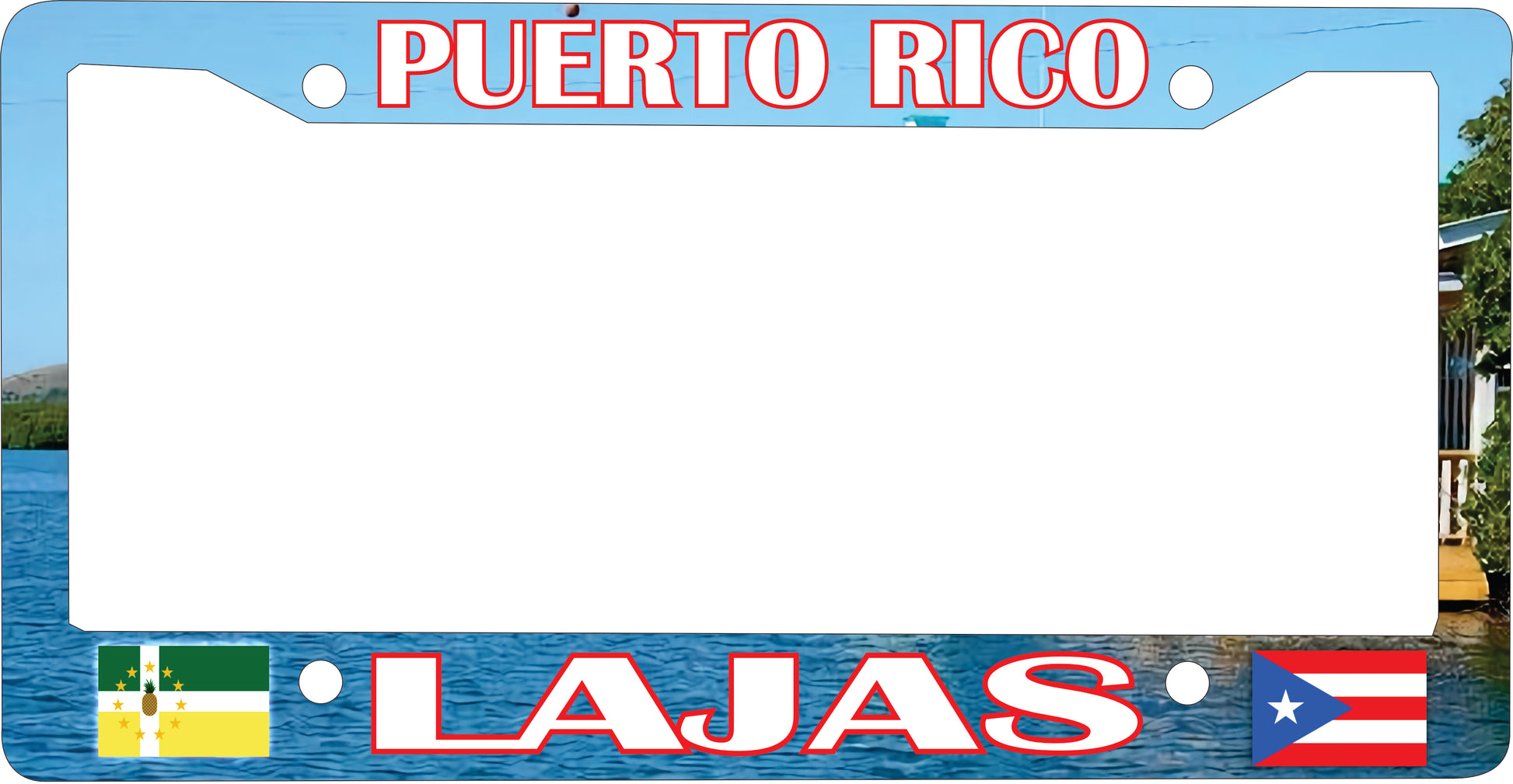 LAJAS Puerto Rico Souvenirs PRS Town Set